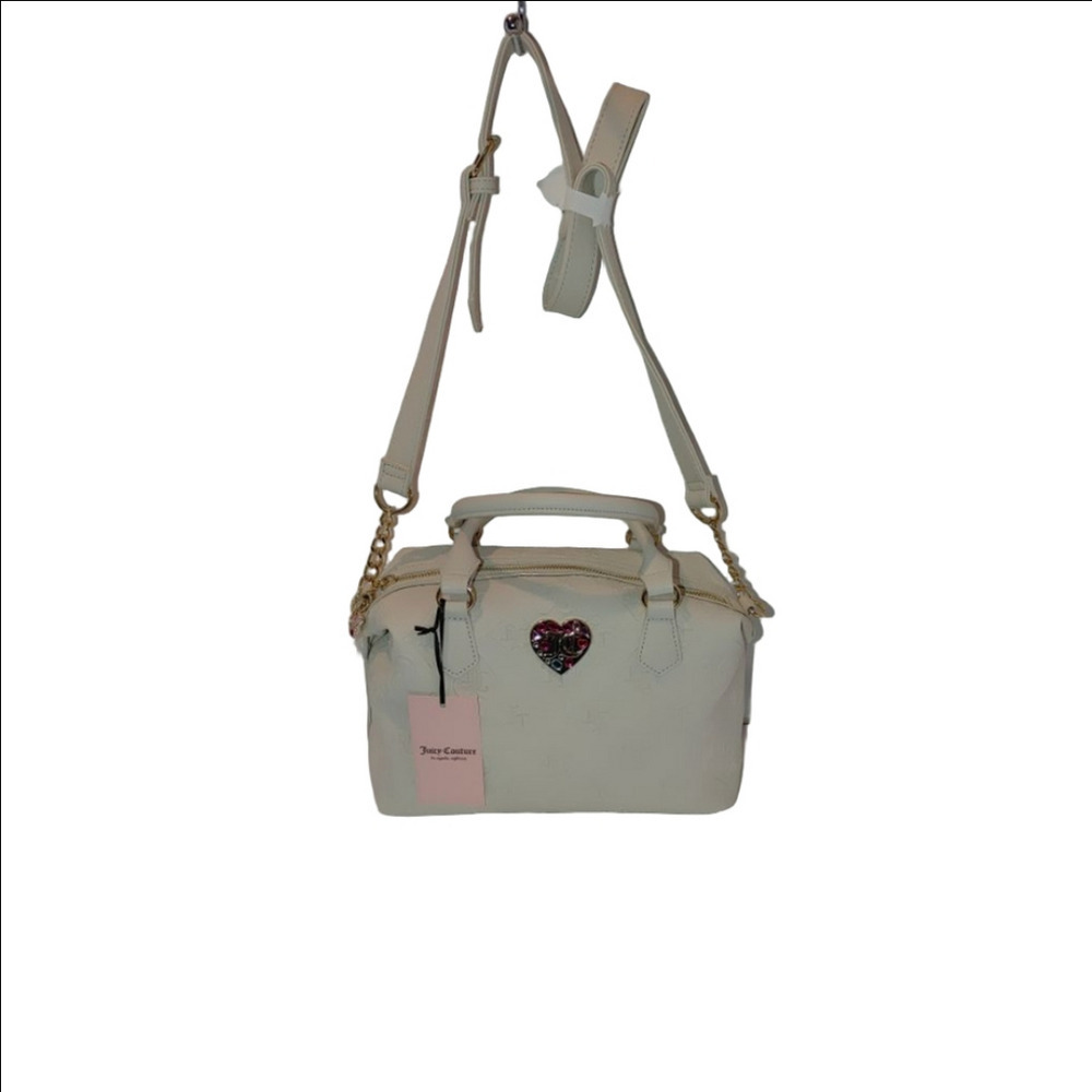 Juicy Couture Glizted Out Crystal Satchel NWT